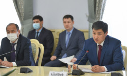 Министрлер кабинетинин төрагасы Улукбек Марипов «BS Group» корпорациясынын төрагасы Пак Хё Рин менен жолугушту