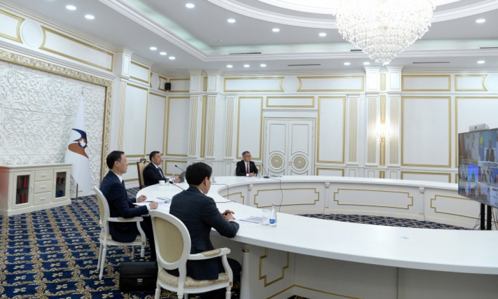 Садыр Жапаров: ЕАЭБ өлкөлөрү жалпы каржы рыногун өнүктүрүүнүн үстүндө ишти күчөтүшү зарыл