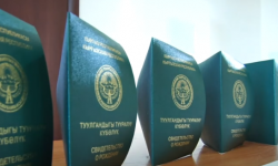 Мамлекеттик каттоо кызматы жаңы төрөлгөн балдарды салтанаттуу каттоо салтын кайрадан жандантты