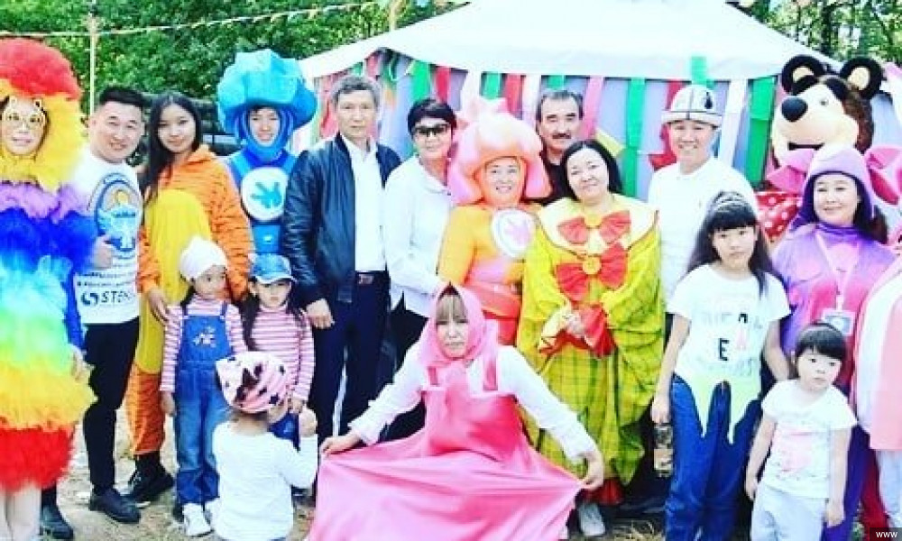 В Мытищах кыргызская диаспора организовала праздник для детей соотечественников