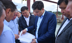 Улукбек Марипов: Необходимо максимально сократить потери воды в руслах реки Чу