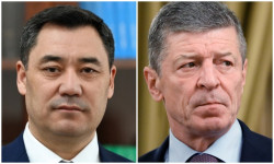 Садыр Жапаров встретился с замглавы Администрации президента России Дмитрием Козаком