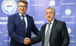 Министр Купешев провел встречу с Послом Хорватии в Кыргызстане Шабановичем