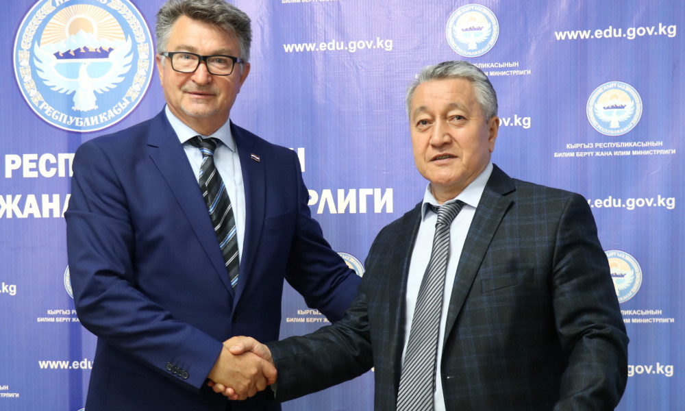 Министр Купешев провел встречу с Послом Хорватии в Кыргызстане Шабановичем
