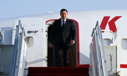 Президент Садыр Жапаров прибыл в город Душанбе
