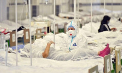 В больницах Бишкека осталось мало мест для пациентов с COVID-19