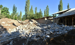 В результате непогоды в Баткенской области пострадало 107 жилых домов