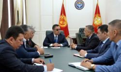 Президент принял заместителя председателя Совета безопасности Таалатбека Масадыкова