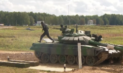 Подготовка к "Танковому биатлону - 2021"