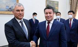 Талант Мамытов встретился с председателем Госдумы РФ