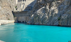 Объем воды в Токтогульском водохранилище