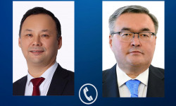 Состоялся телефонный разговор глав МИД Кыргызстана и Казахстана