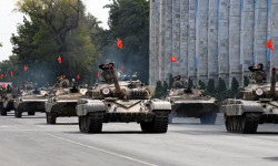 Обновлённая военная техника на параде