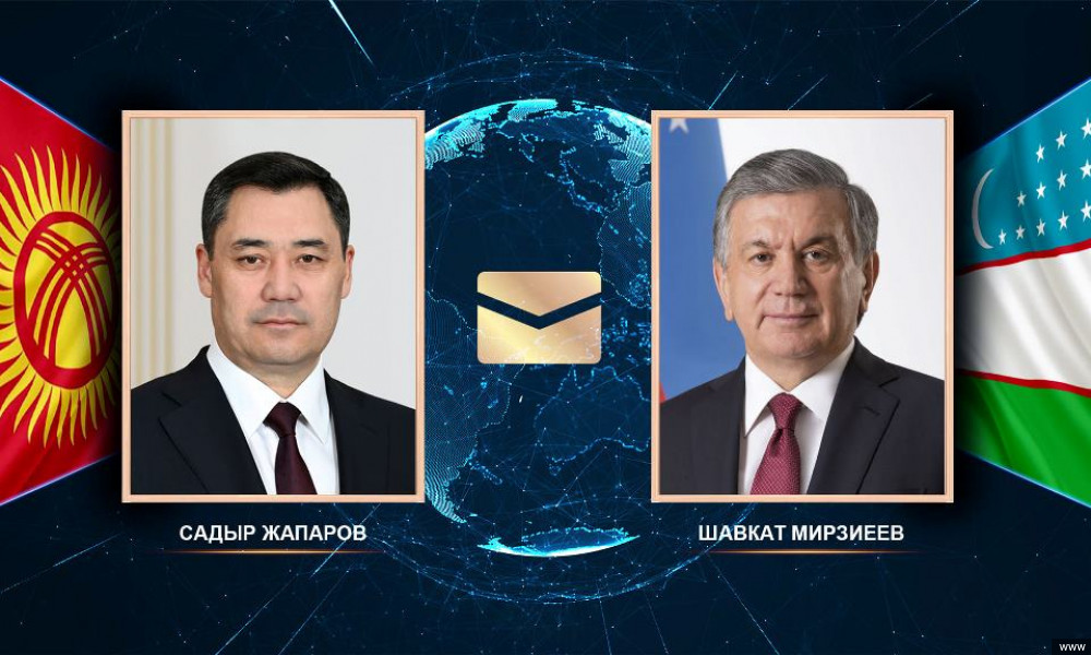 Садыр Жапаров Шавкат Мирзиёевди Өзбекстандын Эгемендүүлүк күнү менен куттуктады