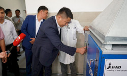  В Кыргызстане открылся завод по производству жидкого азота