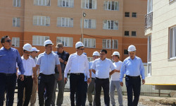 Ош шаарында ипотекалык багыттагы үйлөрдү шаар күнүнө карата тапшыруу пландаштырылууда