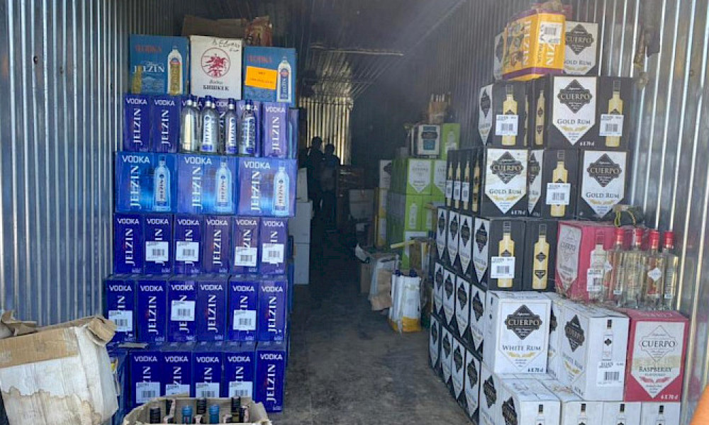 Выявлена контрабанда алкогольной продукции на 10 млн сомов