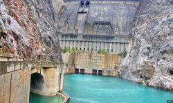 Объем воды в Токтогульском водохранилище