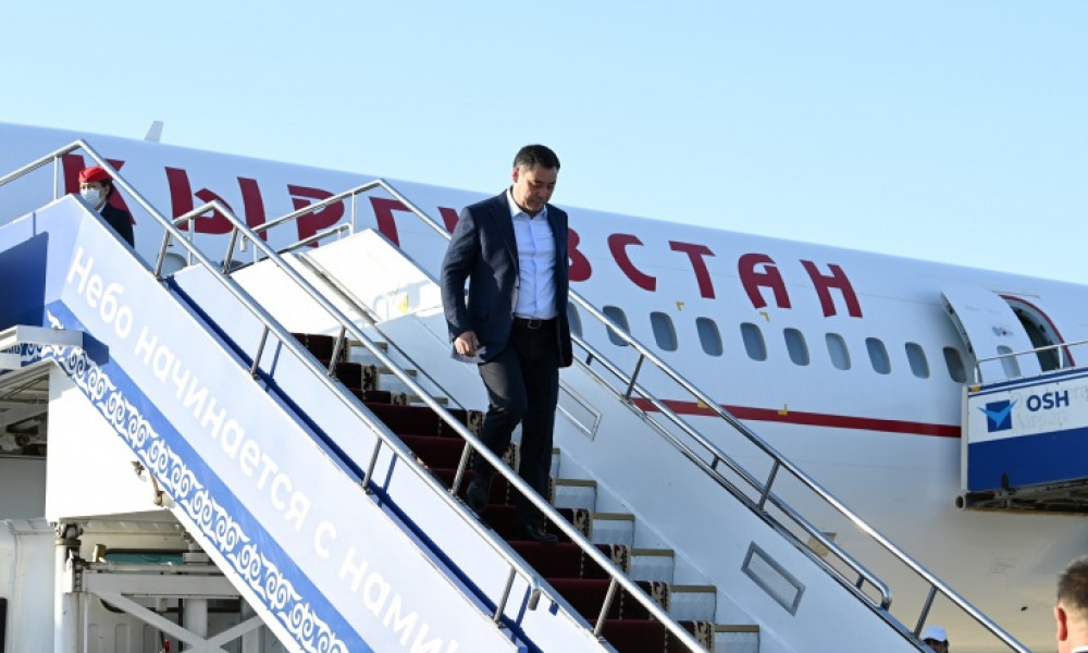 Президент Садыр Жапаровдун Тажикстанга иш сапары соңуна чыкты