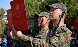 Новобранцы осеннего призыва ГСИН приняли торжественную присягу
