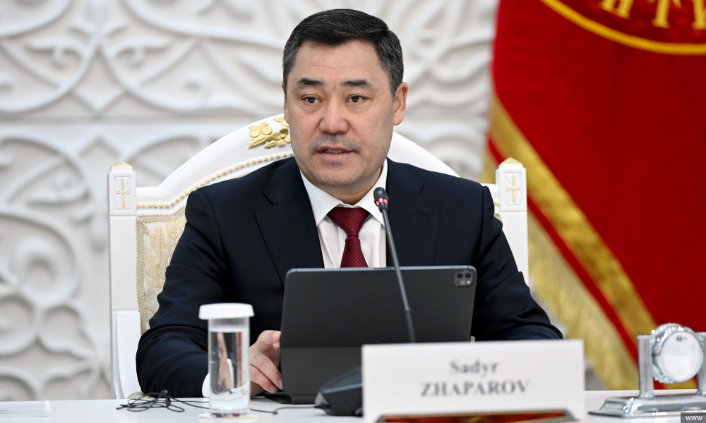 Президент Садыр Жапаров: Бүгүн биз ЕБ менен БА кызматташтыгынын кеңейишинин жаңы этабы башталганын тастыктай алабыз