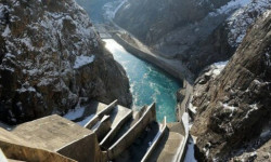 Объем воды в Токтогульском водохранилище