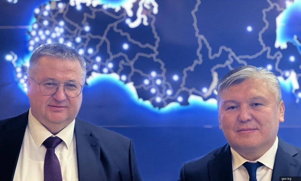 Арзыбек Кожошев Россия Федерациясынын Өкмөтүнүн Төрагасынын орун басары Алексей Оверчук менен жолугушту