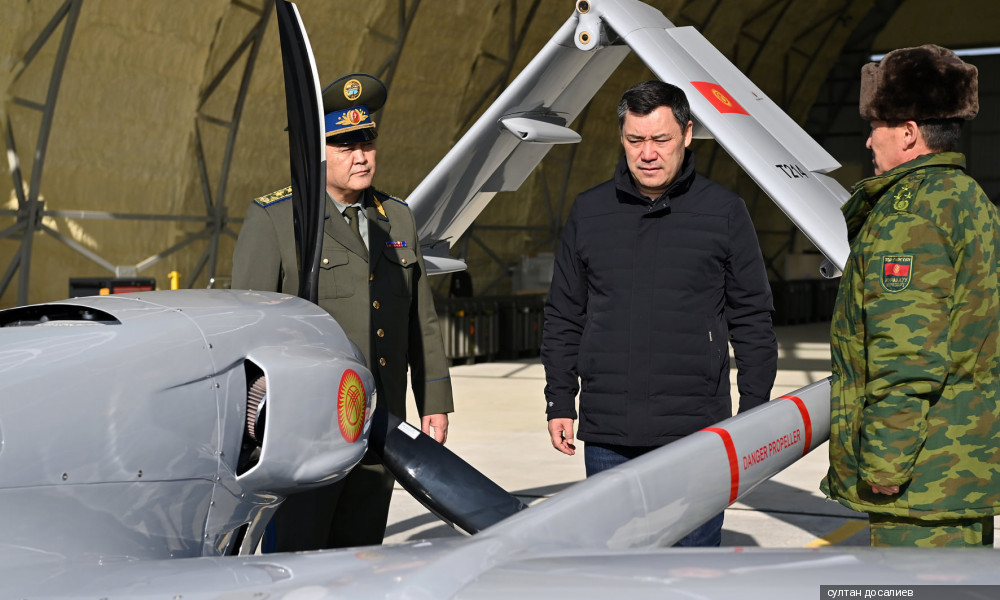 Беспилотники «Байрактар» поступили на вооружение Погранслужбы ГКНБ