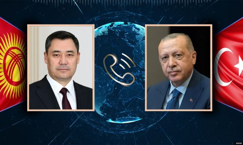 Садыр Жапаров Түркиянын президенти Режеп Тайип Эрдоган менен телефондон сүйлөштү