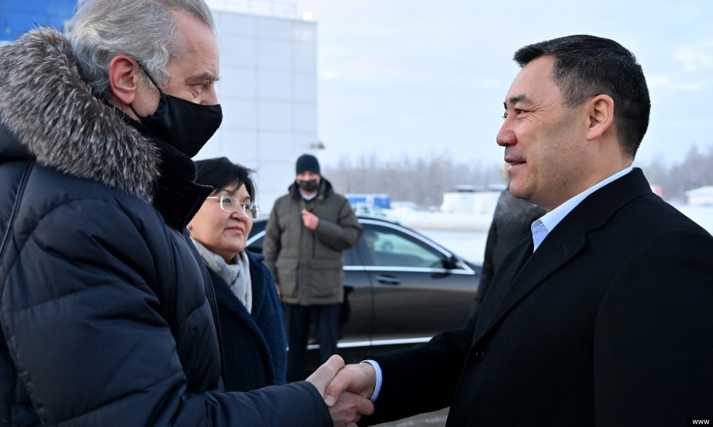 Президент Садыр Жапаров прибыл в г. Санкт-Петербург