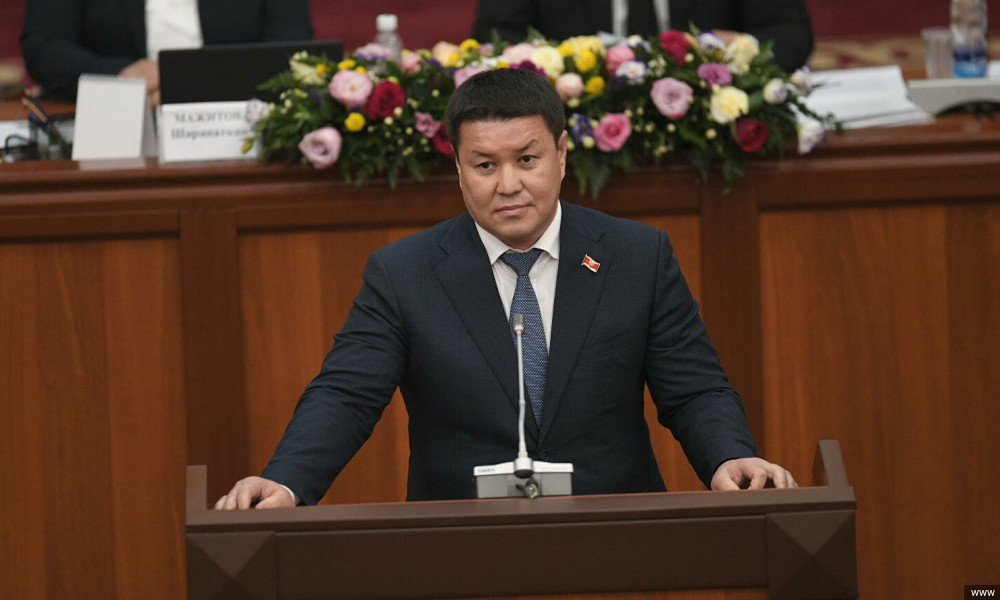 Депутат Талант Мамытов избран спикером Жогорку Кенеша