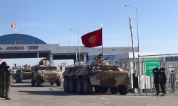 Миротворцы Вооруженных сил Кыргызстана вернулись из Казахстана