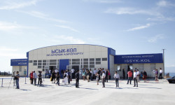 В аэропорту «Иссык-Куль» начали строить отдельное здание для зала ожидания