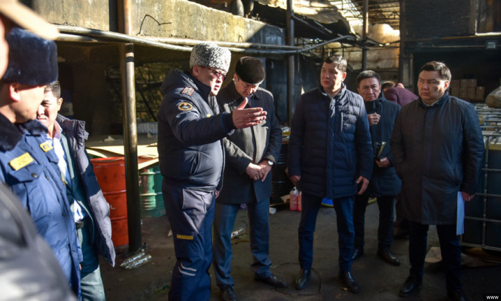 Склад горюче-смазочных материалов, где произошел пожар, опечатали