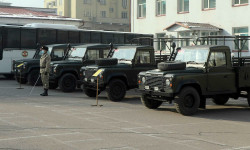 Вооруженные силы Кыргызстана получили от Турции военные автомобили