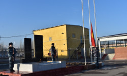 Государственному флагу КР 30 лет. В МВД состоялось торжественное мероприятие