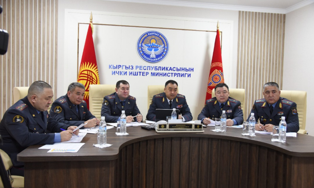 Глава МВД провел совещание с руководителями всех областных УВД