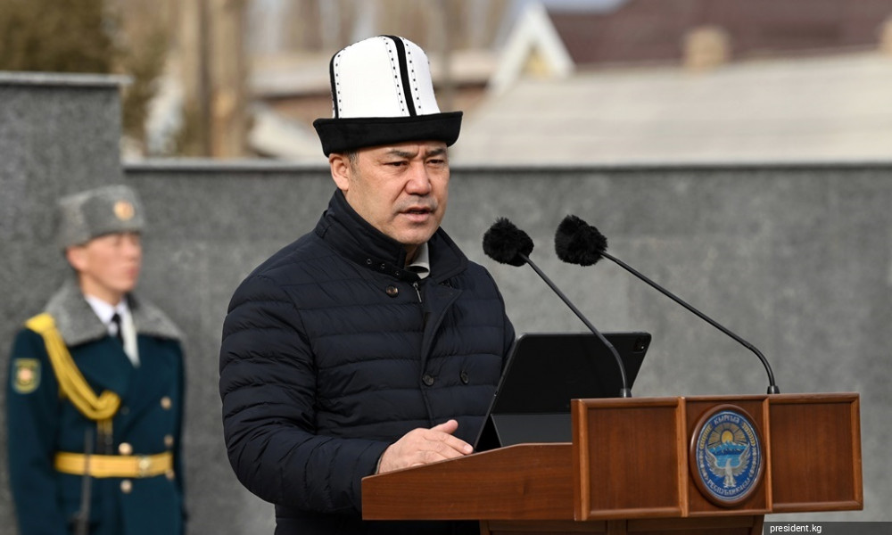 Президент Садыр Жапаров: Бүткүл өмүрүн өз элинин келечегине арнаган адамдардын бири – Турдакун Усубалиев