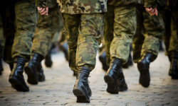 В Бишкеке состоялась очередная отправка призывников на срочную военную службу