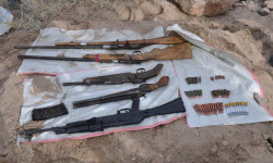 Обнаружен схрон оружия и боеприпасов - ГКНБ  