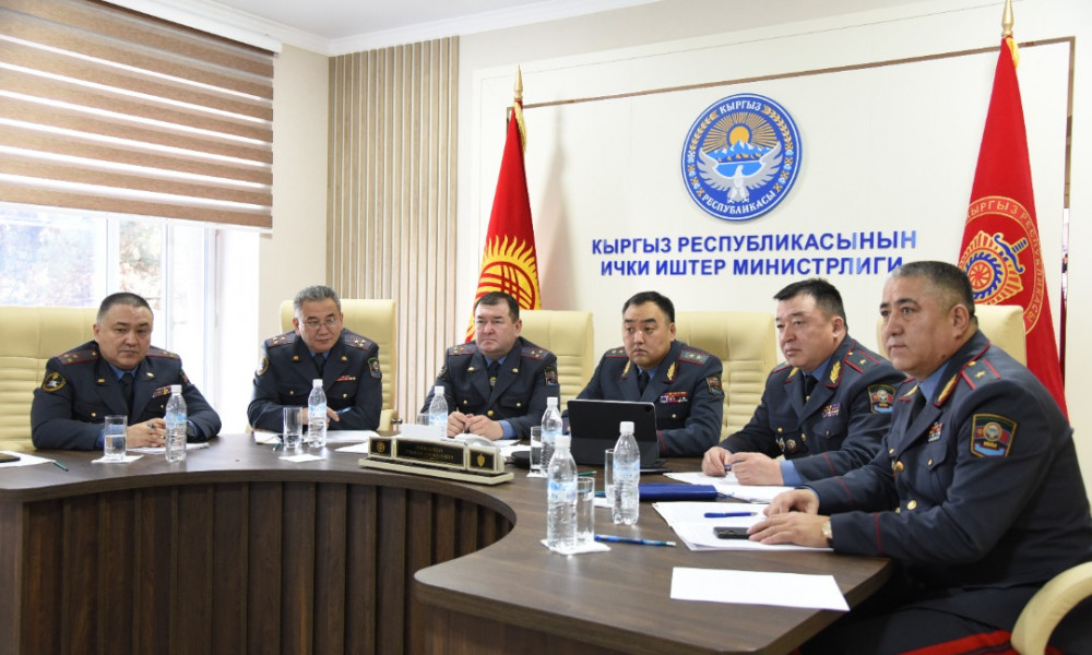 Глава МВД провел онлайн-совещание 