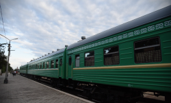 Запускается поезд Бишкек-Балыкчы