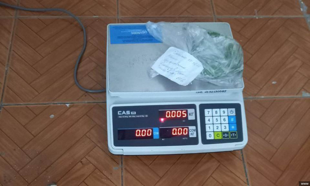 В Таласе у местного жителя обнаружено более 21 кг марихуаны
