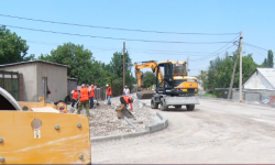 В столице продолжается реконструкция дорог