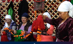 Празднование 200-летия Байтик Баатыра в ущелье Чункурчак