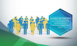 Более 58 тыс. работников бюджетной сферы получили повышенную зарплату