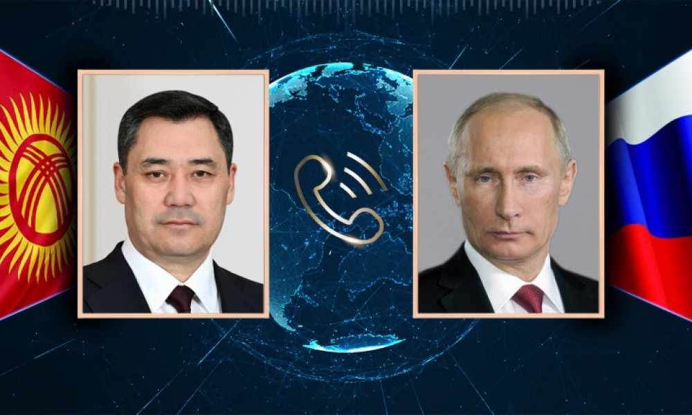 Садыр Жапаров  Владимир Путин менен телефон аркылуу сүйлөштү
