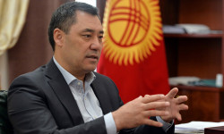 Президент А.Атамбаевдин балдарын кабыл алган