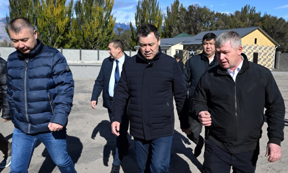 В г. Балыкчи функционирует современное предприятие по производству модульных домов