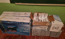 Пограничники пресекли контрабанду сигарет и телевизоров на 330 тыс. сомов 